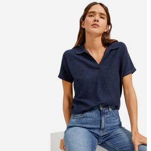 Everlane Cotton Merino Wool Polo S